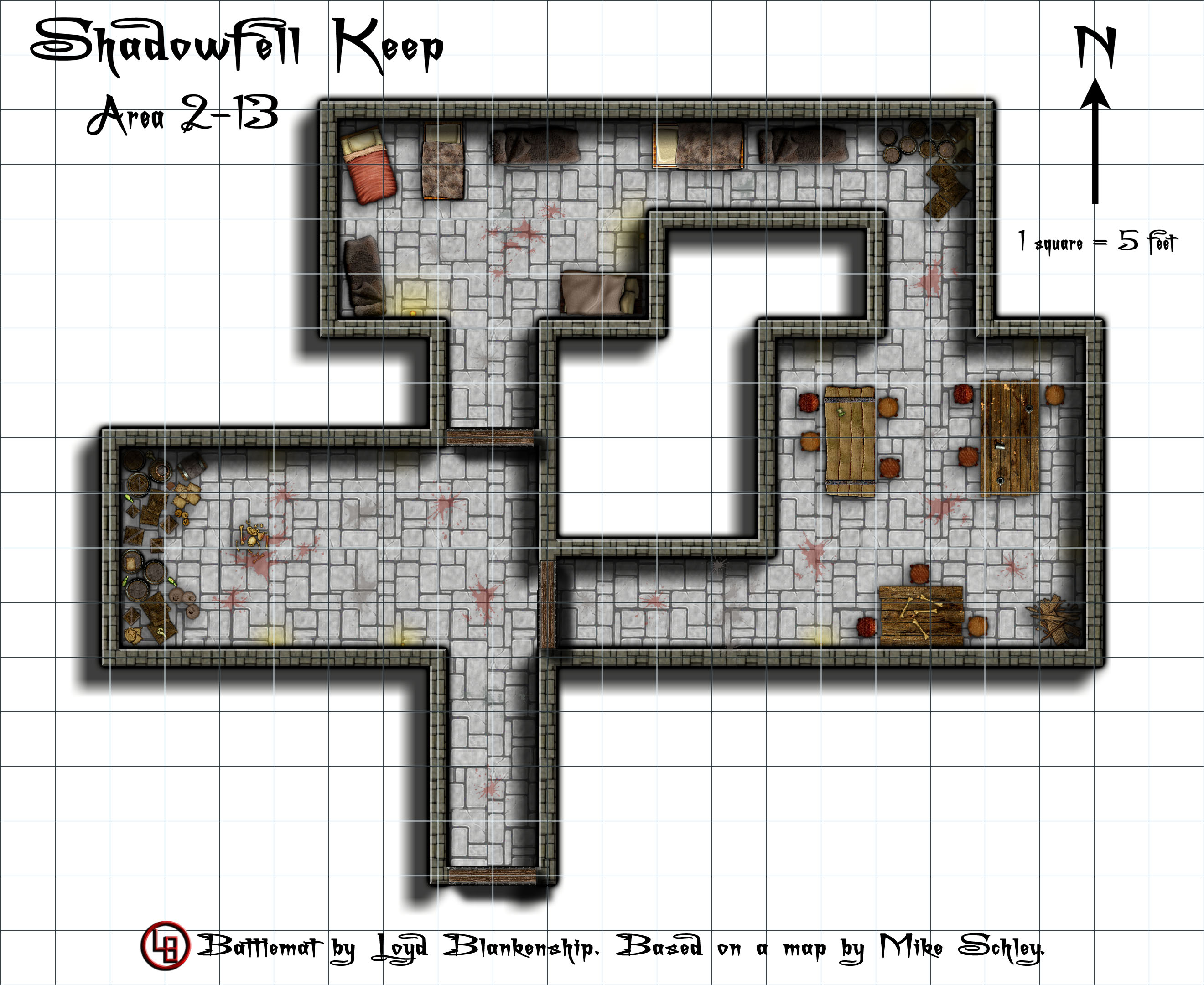 Shadowfell Keep 10 Images - Battle Maps In Fourth Edition D D Products Dmda...